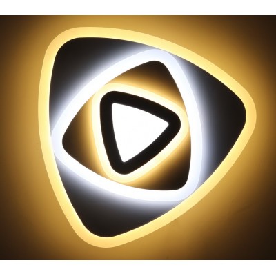 LED ПЛАФОН ТРИАДА С ДИСТАНЦИОННО ЗА ТАВАН ИЛИ СТЕНА